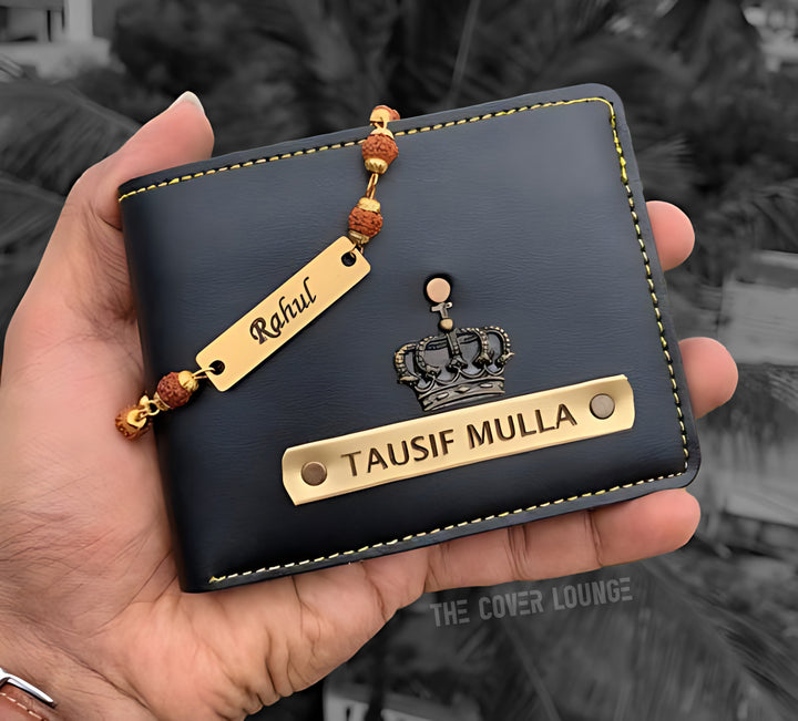 Rudraksha Rakhi + Wallet