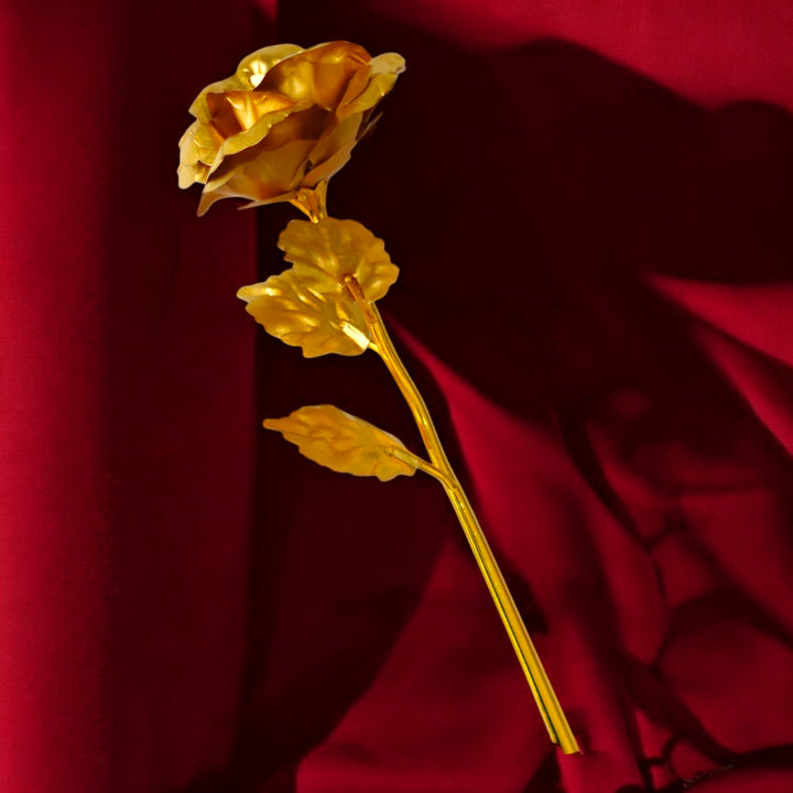 Golden Rose A Valentine's Day Gift