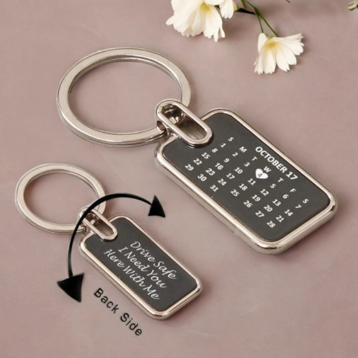 Silver Metal keychain